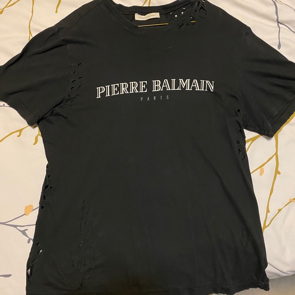 Pierre balmain distressed tee